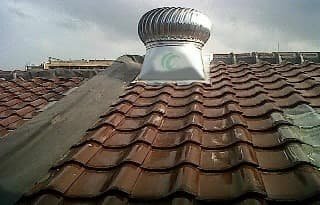 Pemasangan Turboair Turbine Ventilator proyek 66